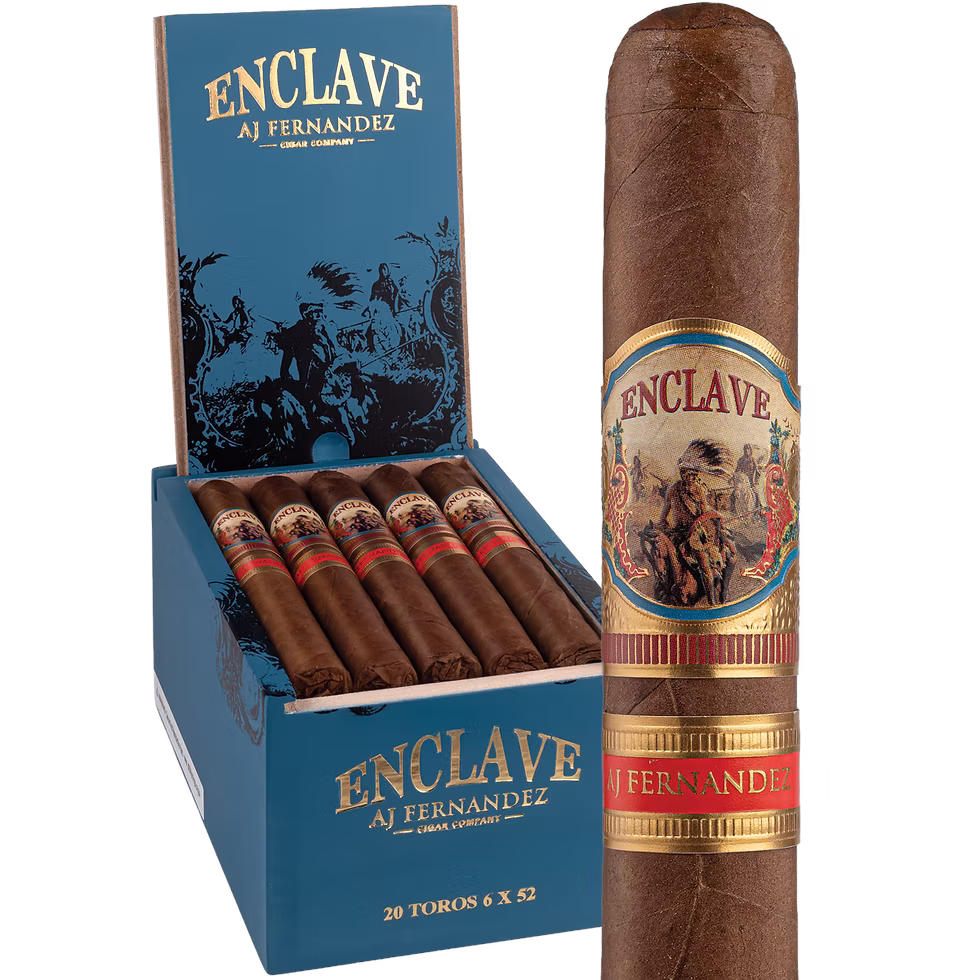 Enclave Habano cigar box and single cigar